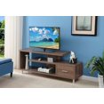 thumbnail image 2 of Convenience Concepts Seal II 1 Drawer 65 inch TV Stand with Shelves, Cappuccino, 2 of 2