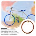 thumbnail image 3 of Craft Wires DIY Handicrafts Braided Thread Good Flexibility Durable Lines with Not Easy Shiny Jewelry Lines Exquisite Design for Sculpturing Coppery, 3 of 5