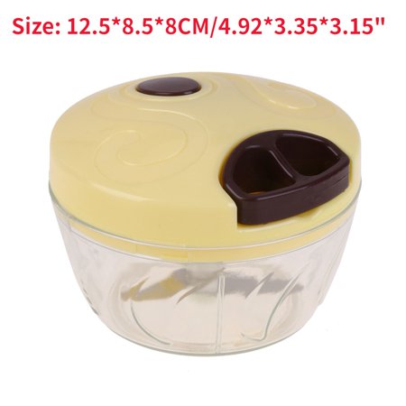 

Multifunctional Garlic Chopper High Speed Chopper Vegetable Cutter Fruit Twist Shredder Manual Meat Grinder Garlic Grinder
