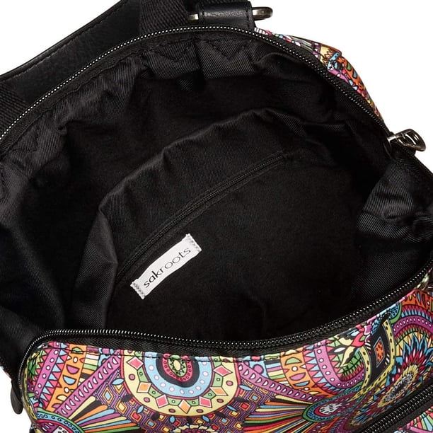 Sakroots Womens Eco-twill Eco Twill Loyola Small Convertible Backpack, Rainbow Sakroots Eco-Twill Loyola Convertible Backpack Rainbow  main image 2