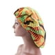 thumbnail image 3 of Gorro de dormir de doble capa con estampado, forro de satén, elástico y borde ancho, color rosa 06#, 3 of 6