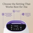 thumbnail image 4 of Extractor de leche Lansinoh NaturalWave Double Electric blanco/morado, 4 of 9