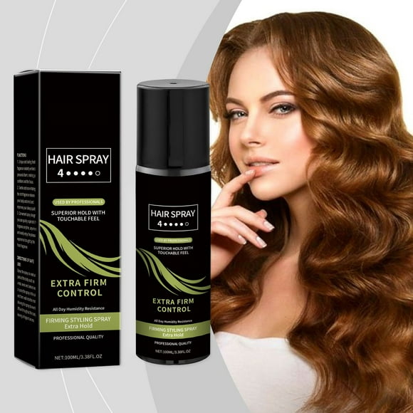 Bradem Travel Size Hair Spray 3 Pack - 30ml Each, Extra Hold Styling with All-Day Humidity Resistance, Extra Firm Formula