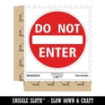 thumbnail image 2 of Do Not Enter Sign Red Circle Car Window Bumper Water Bottle Phone Tablet Laptop Waterproof Vinyl Decal Sticker Set 5-Pack - Gloss Finish - 4.0", 2 of 7