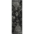 thumbnail image 3 of Alcott Hill Adirondack Black/Silver Area Rug, 3 of 7