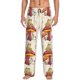thumbnail image 1 of Balery Frog Sitting On Mushroom Pantalones de pijama para hombre, pijama ultraligero, pantalón de descanso-3X-Large, 1 of 6