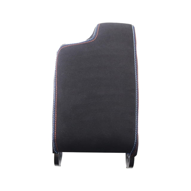 Cubierta del reposabrazos Baoblaze de la tapa de la consola central del vehículo Cuero sintético impermeable