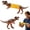 T-Rex, variant on Healthloop Dinosaur Corn Cob Holders, Stainless Steel Prong Novelty Corn Picks for BBQ