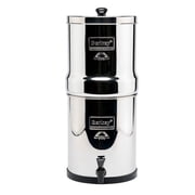 Royal Berkey Gravity-Fed Water Filter with 2 Black Berkey Elements and Rubberized Non-Skid Feet Wirestand