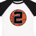 thumbnail image 4 of Inktastic Basketball 2nd Birthday 2 Year Old Boys Toddler T-Shirt, 4 of 5