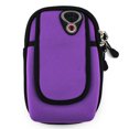 thumbnail image 1 of Sac de Bras Portable Multifonctionnel Extérieur Pochette de Voyage pour Gym Course Cyclisme Téléphone Intelligent (Violet), 1 of 3