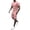 Pink, variant on Short Sets for Men Short Sleeve Crewneck T Shirt and Bermuda Shorts 2 Piece Matching Set Tracksuit Summer Outfits