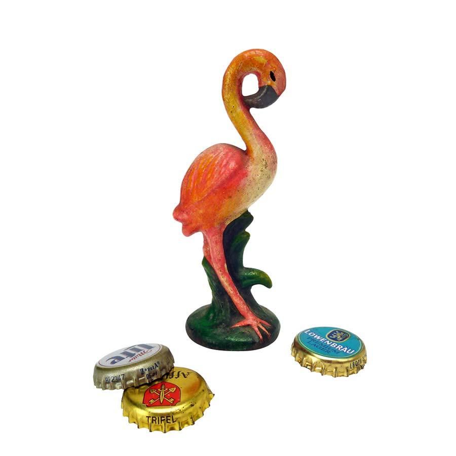 Pink Flamingo Bottle Opener Cast Iron Repro 5 1/2" Tall Brand New Chesapeake Bay Pink Flamingo Bottle Opener Cast Iron Repro 5 1/2" Tall Brand New Chesapeake Bay