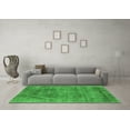 thumbnail image 3 of Ahgly Company Indoor Round Oriental Green Industrial Area Rugs, 5' Round, 3 of 4
