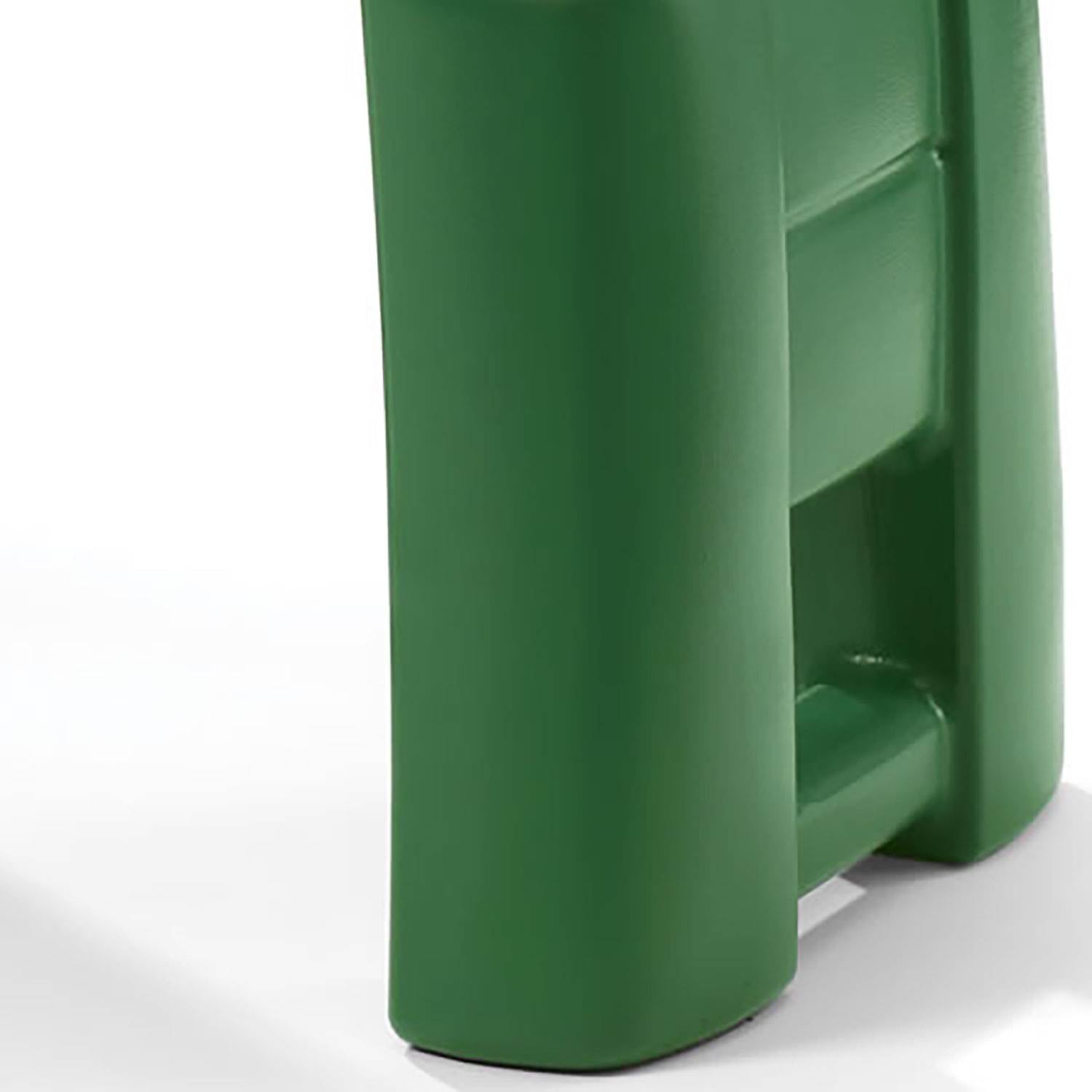 Step2 Garden Kneeler Seat - Durable Plastic Gardening Stool with Kneeling Pad