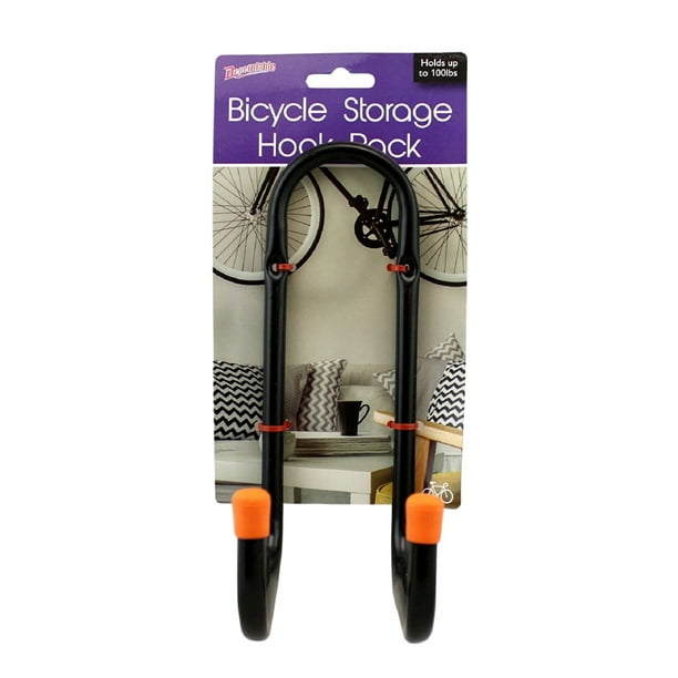 Dependable Industries Bicycle Storage Hook Rack Hanger Holds up to 100 lbs Wall Mount Bike