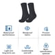 thumbnail image 5 of Heavy Duty Dive Socks for Snorkeling Swimming Surfing Water Sports, Neoprene Waterproof Non-Slip Thermal Footwear for Men Women Beach Activities, Comfortable Quick-Dry Protective Gear for Pool Use, 5 of 6
