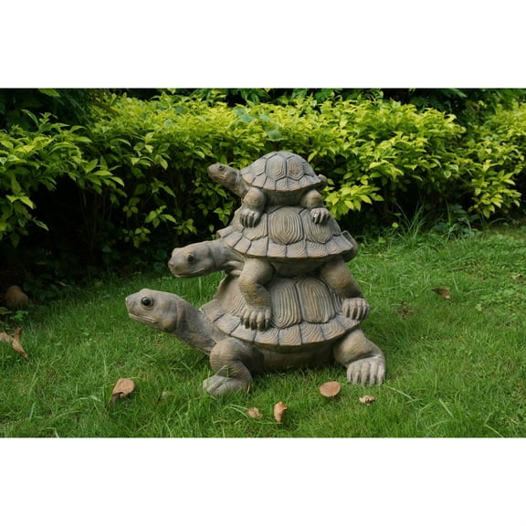 HI-LINE GIFT LTD. STACKED TURTLE FAMILY