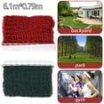 thumbnail image 1 of POINTERTECK Filet de Plage Rouge/vert de Hauteur Badminton Volleyball Tennis Ensemble Jeux Intérieur Extérieur, 1 of 10