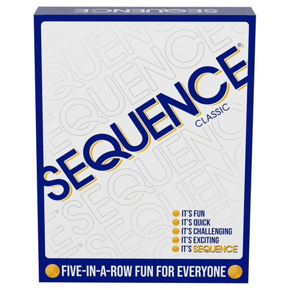 Sequence- The Exciting Strategy Game Easy Enough for Children, Challenging Enough for Adults!