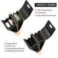 thumbnail image 5 of FALAN MULE Small Cell Phone Crossbody Bag Purse for Women, Lady Leather Wallet Purse, 5 of 6