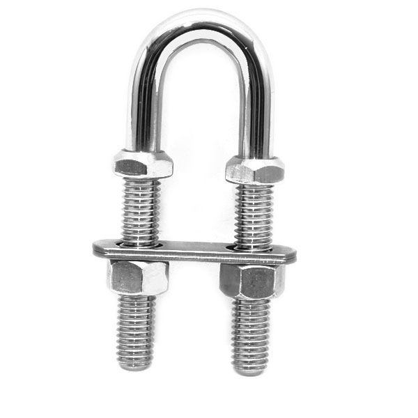 Boat Bow Eye 4 1/2 Inch x 1/2 Inch Stainless Steel