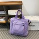 thumbnail image 4 of Bolso Hombro Mochila Informal Retro Sólida Estética, 4 of 8