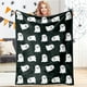 thumbnail image 4 of Uuiauoio Halloween Decor Soft Cozy Blanket for Bed Couch Sofa Ghost ,Halloween Printed Blanket Lunch Break Blanket Sofa Blanket Office Blanket, 4 of 6