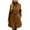 Brown, variant on Women's Long Trench Coat, Wool Blend Overcoat, Stand Collar Belted Jacket, Vintage Inspired Fall Winter Coat, Classic Mid-Length Outerwear with Pockets Beige L