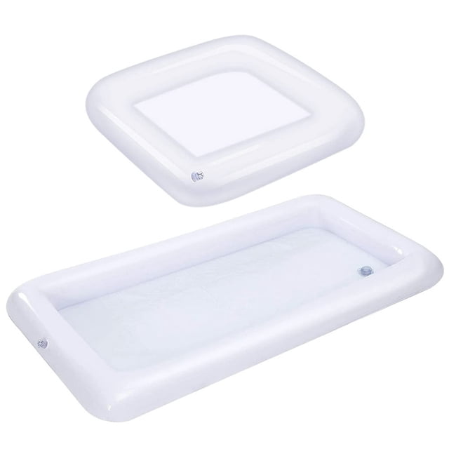 Swimming Pool Table Portable Pool Floater Outdoor Indoor Camping (2pcs)