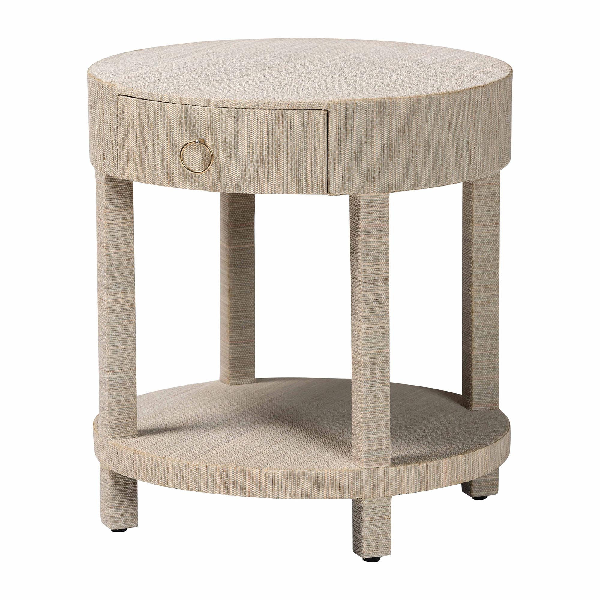 bali & pari Sadia Boho Nightstand, 1-Drawer, Natural