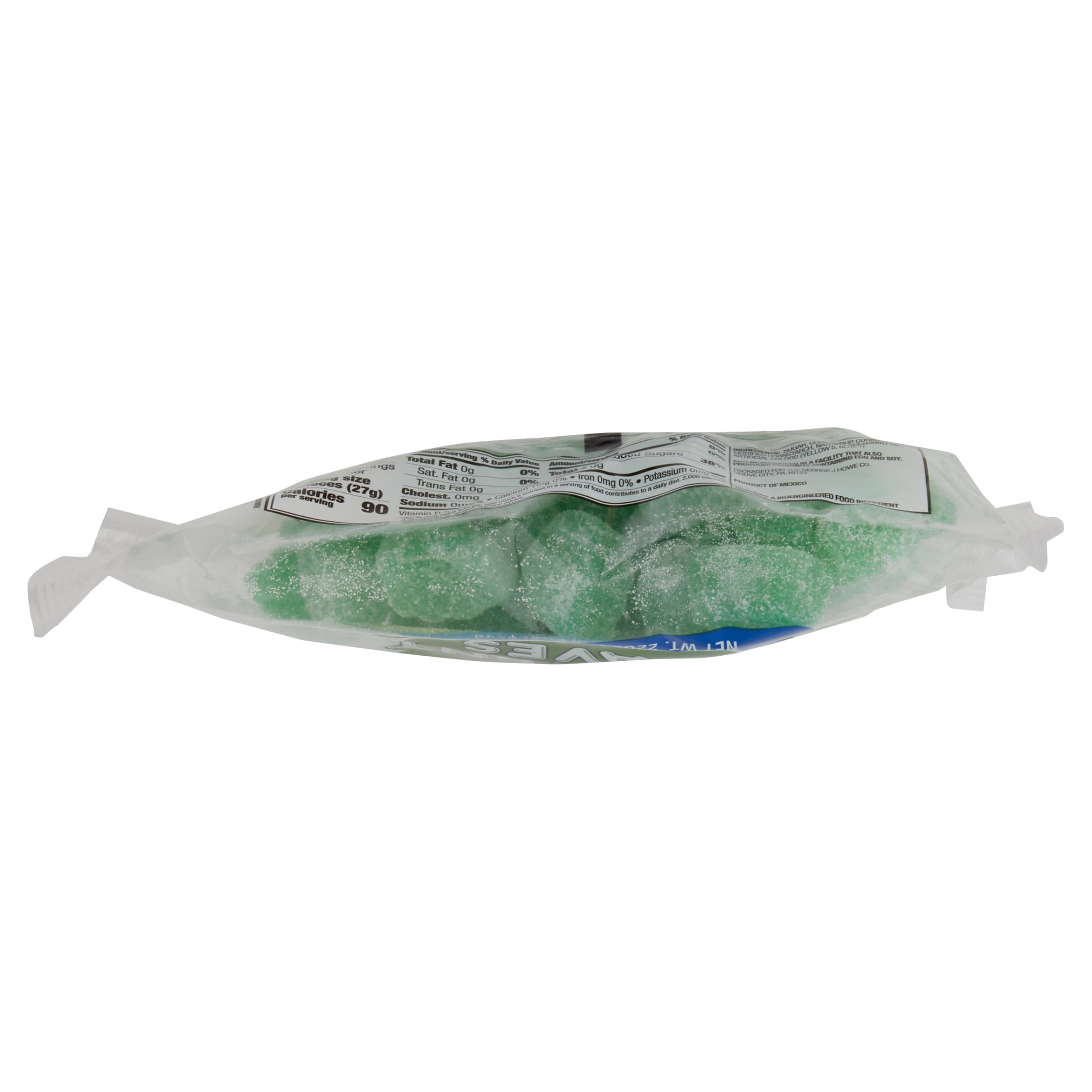 (3 pack) Howe Spearmint Leaves Mint Candy, 22 oz, Bag