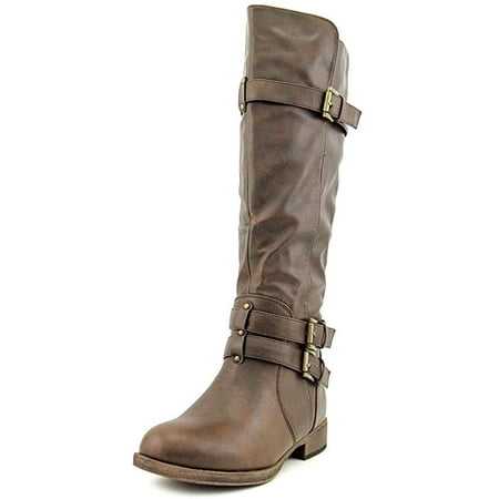 Journee Collection Bite Women's Tall Boots Color: Brown Size: 6