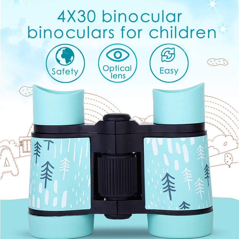 Kid Child Outdoor Birding Binocular Children Telescope Set with Compass Toy Gift 