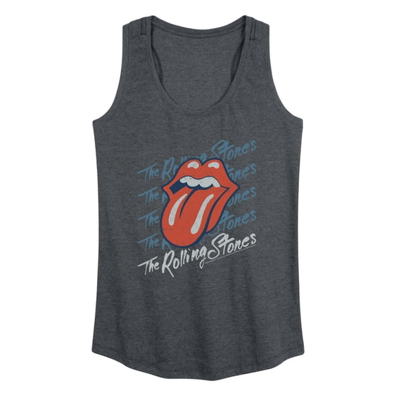 Rolling Stones - '76 World Tour - Women's Racerback Graphic Tank