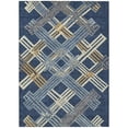 thumbnail image 2 of Addison Rugs Chantille Indoor/Outdoor Transitional Geometric Navy Machine Washable Rectangle Rug, 10' x 14', 2 of 8