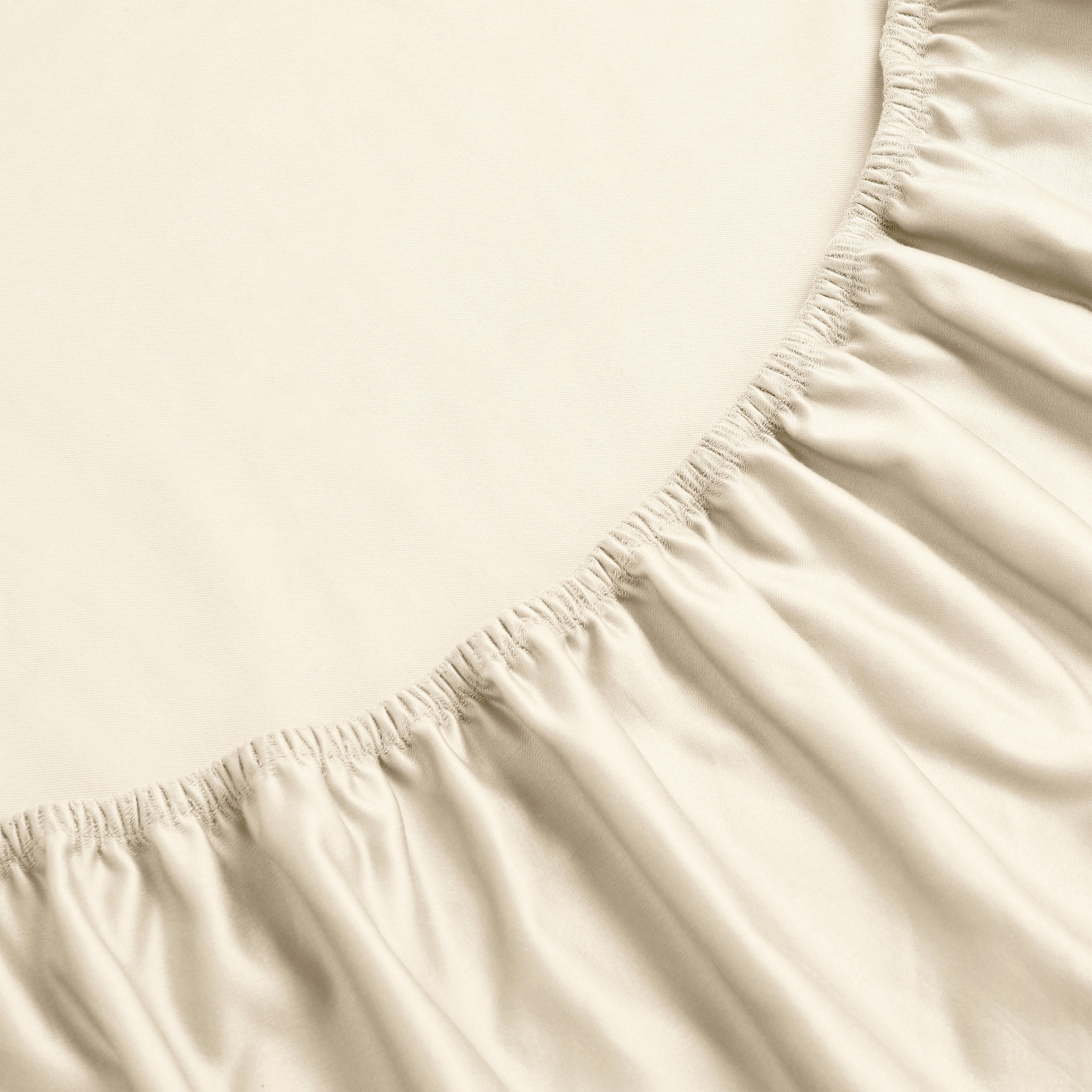 Superior Egyptian Cotton Embroidered 650 TC Deep Pocket Sheet Set, California King, Ivory