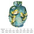 thumbnail image 2 of Frog in The Pond Hoodies Oversized Hoodie Couple Long Sleeve Cute Graphic Casual Hooded Sweatshirts, 2 of 5