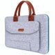 thumbnail image 1 of Funda de fieltro ultraligera para ordenador portátil, maletín con asa de 11,6/13,3/15,6 pulgadas, para Notebook, tableta, IPAD, bolsillo frontal, para Macbook Fivean unisex, 1 of 2