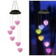 thumbnail image 1 of Lámpara colgante LED de luz de campana de viento alimentada por energía solar | Decoración de patio de jardín al aire libre que cambia de color | Campanas de cristal | Ahorro de energía, 1 of 4