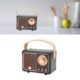 thumbnail image 3 of Altavoz Retro Con Chip Hifi, Sonido Estéreo de 360 Grados, Altavoz Vintage Portátil para El Hogar al Aire Libre, Rápido, Bajo Consumo de Energía, 3 of 7
