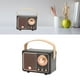 thumbnail image 3 of Altavoz Retro Con Chip Hifi, Sonido Estéreo de 360 Grados, Altavoz Vintage Portátil para El Hogar al Aire Libre, Rápido, Bajo Consumo de Energía, 3 of 7