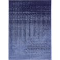thumbnail image 1 of Unique Loom Tapis d'Impression Del Mar Ombre 8' x 11' Rectangle Bleu/bleu Marine, 1 of 10