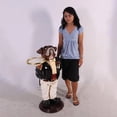 thumbnail image 3 of Large Bulldog Boxer Butler Statue, 3 of 10