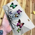 thumbnail image 5 of Yehwow Colorful Butterflies Abstract Metal Car Plate Aluminum License Plate, 5 of 6