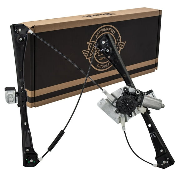 Brock Window Regulator w/ Motor for 2004-2008 Malibu Front Left 25802961