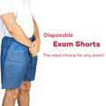 thumbnail image 4 of Dealmed Patient Exam Shorts | Disposable Nonwoven Shorts with Elastic Waistband for Patient Modesty and Protection (Large/X-Large, Case of 50), 4 of 8