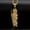 Golden, variant on Focus For Men Stainless Steel Gold God Pendant Hip Hop Iced Out Religious Jewelry