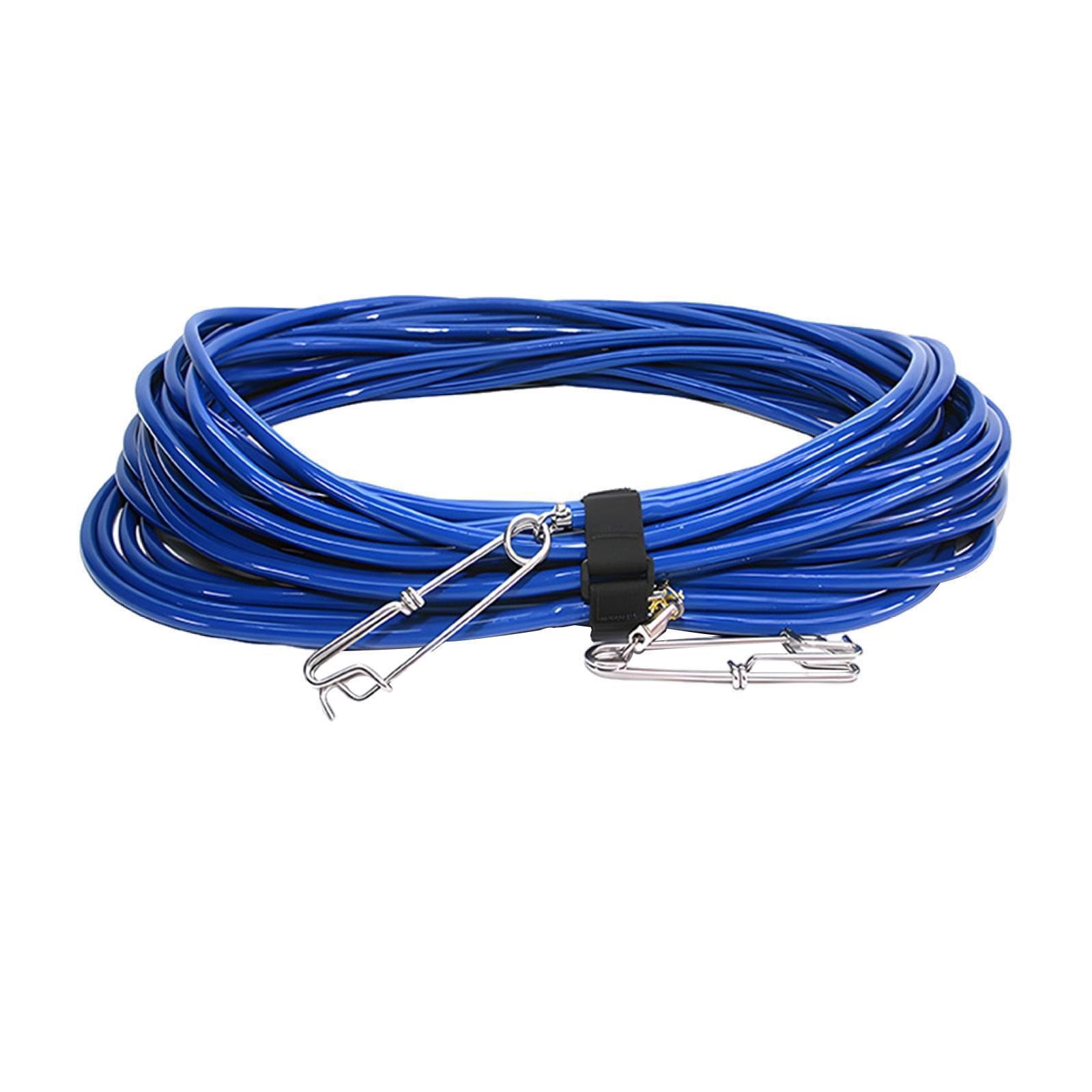 RUISINERY Oceans Fishing Tethers Rope Marine Fishing Rope Strong Hollows Cores Assist Line for Professional Fishermen