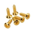 thumbnail image 1 of 50 Pcs Vis de Protection pour Guitare Basse pour Guitares ST TL SG LP Doré, 1 of 3